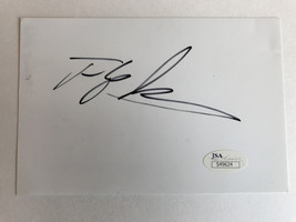 Flip Saunders Signed 4x6 Autograph JSA COA COAch Pistons Timberwolves - £46.79 GBP