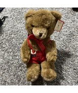 Vintage Schmid Musical Teddy Bear Plush Wind Up 1984 Gordon Fraser jointed - $19.80