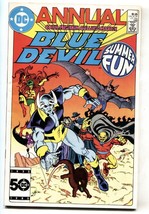 Blue Devil Annual #1 1985 Unofficial appearance of a Justice League Dark - £42.06 GBP