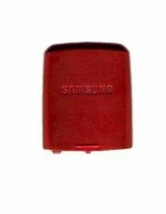 Genuine Samsung SGH-A737 Battery Cover Door Metallic Red Slider Cell Phone Back - £2.96 GBP