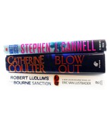 3 Hardcover Books, Cannell Coulter &amp; Ludlum. Thre excellent books in VG+... - $14.36