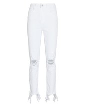 NWT L&#39;Agence High Line in Blanc Destruct High Rise Skinny Stretch Jeans 27 $275 - £65.54 GBP