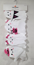 Halloween Pink Ghost Jack O Lantern Witch Hat Bows Pumpkin Table Runner ... - $721.20 MXN