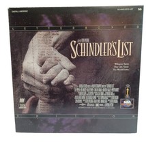 Schindler&#39;s List Laserdisc LD 1994 Letterbox 2 disc Liam Neeson Steven Spielberg - £6.28 GBP