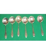 SEARS ROEBUCK TORCH SHIELD GARLAND SILVER PLATE BULLION SOUP SPOON TABLE... - $43.00