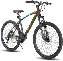 Hiland Mens And Womens Mountain Bike, 26 Inch 21 Speed Mountain Bicycle With - $350.99