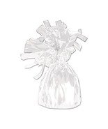 Metallic Wrapped Balloon Weight - White - $126.34 MXN