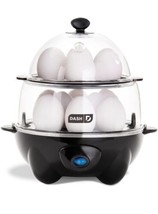 Dash 12 Egg Electric Egg Boiler Poached Egg Maker Machine Hard Boiled Eg... - £35.20 GBP