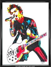 Billie Joe Armstrong Green Day Singer Rock Music Poster Print Wall Art 18x24 - £21.58 GBP
