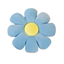 Anyhouz Throw Pillow Blue Daisy Flower Couch Decorative Cushion - $43.90+