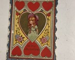 Vintage Valentine Card To My Valentine Box4 - $3.95