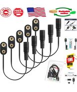 9V Female Connector Clip with 5.9&#39;&#39; Cable - 5 Pack Installation Kit - $13.16
