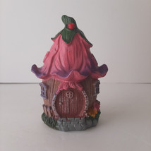 Fairy Garden Forest Fairy Figurine Cottage Floral House Decor 5.5&quot; Whims... - $5.00