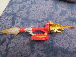 2013 Bandai Power Rangers Megaforce Spinning Deluxe Ultra Dragon Red Sword - $14.88