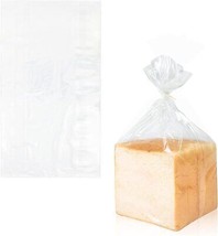 Clear Open End Bag Poly Plastic Bags Bakery Bread, Flower 0.65mil - $9.94+