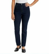 Gloria Vanderbilt Amanda Stretch Jeans Portland Wash Women&#39;s Size 18 Sho... - $342.78 MXN
