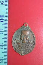 FLA03-LP Waen Buddha Buddhist Success Coin Talisman Thai Amulet Pendant ... - $146.60 MXN
