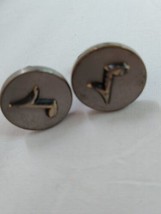 Vintage Swank SO Music Note Cufflinks - £7.90 GBP