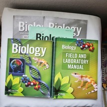 A Beka Biology God&#39;s Living Creation 10th grade 5 Book Lot Fouth Edition Abeka - £51.15 GBP