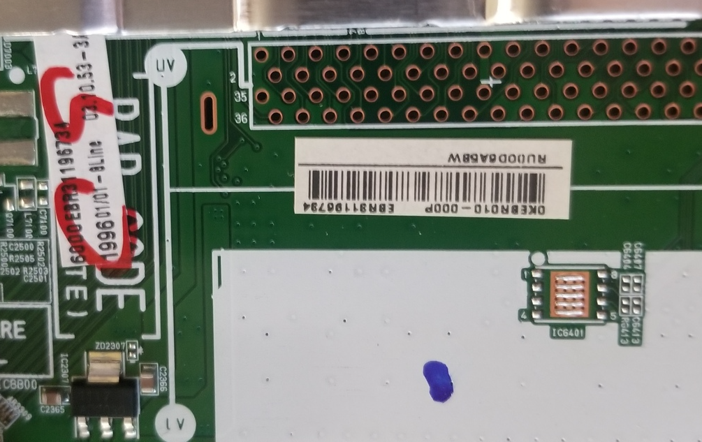 Câble LVDS Carte Principale Vers Carte Numérique Pour TV RCA RTU5540-D - Neuf