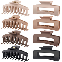 Hair Clips for Women 4.3 Inch Large Hair Claw Clips for Women Thin Thick Curly H - £15.88 GBP