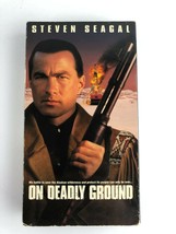 On Deadly Ground VHS Video Tape Steven Seagal - £7.77 GBP