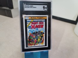 1990 Impel Marvel MVC Giant Size X-Men #1 SGC 9 Trading Card T7989 - $56.90