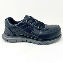 Hytest Oxford Steel Toe EH Black Womens Size 6.5 Wide Work Shoes K17360 - $17.95