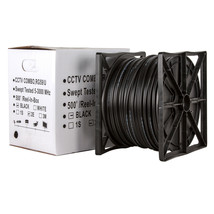 RG59 Siamese Coaxial Cable Camera CCTV 20AWG + 18/2 Security Power 500ft 1000ft - £51.39 GBP