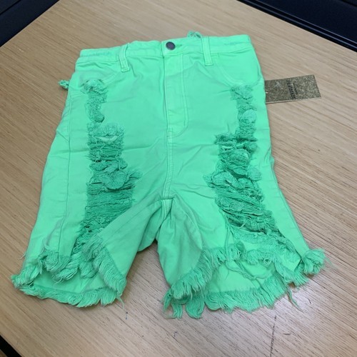NWT Loverly Fit Green Distressed Denim Jeans Woman’s Size XL Style #SH82... - $17.82