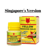 3 x Eagle Brand Yellow Massage Balm 40g giddy headache aches itch pain 三罐装 鹰标黄金膏 - $36.30