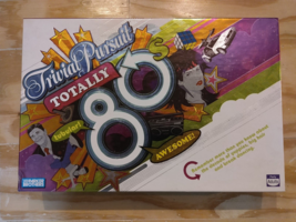 New Opened Trivial Pursuit Totally 80&#39;s 2006 Board Game With Bonus Travel Game! - £22.70 GBP