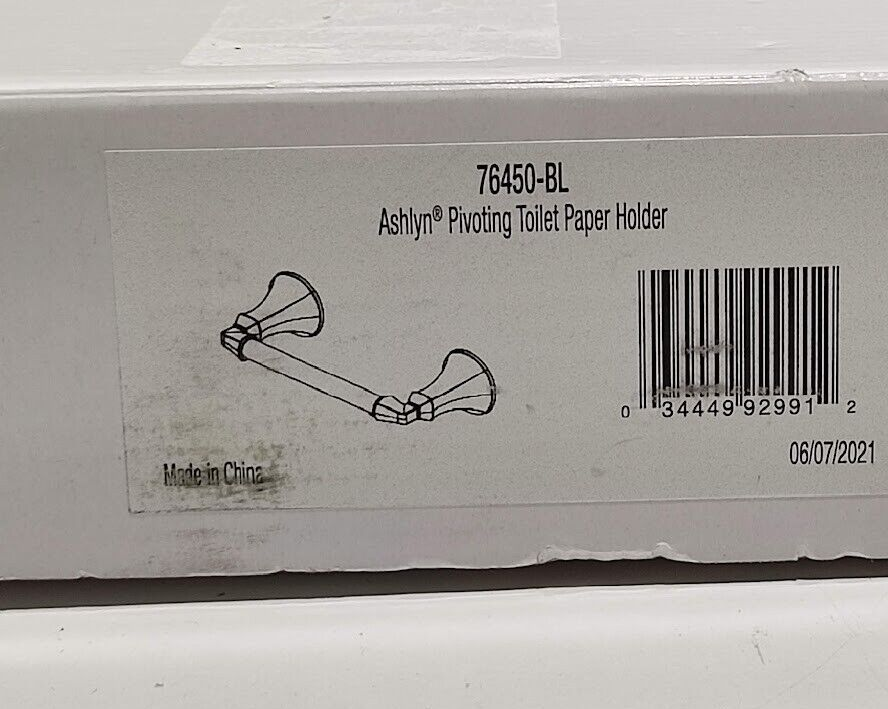 Delta Ashlyn Wall Mounted Pivoting Toilet Paper Holder Matte Black