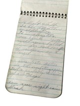 Vintage 1950s Soldier Army Notes Spiral Note Book Marksman First Aid Mil... - $12.00