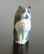 New Kayode Furuta Japan Choco Egg Animal Pet Puzzle Miniature Gray Persian Cat - £3.79 GBP