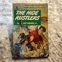 The Hide Rustlers Western Paperback Book by Les Savage Jr. Gold Medal Books 1951 - $18.27