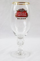 VINTAGE Stella Artois Gold Rim Belgium Beer Glass - £11.86 GBP