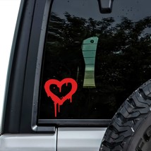 Banksy Love Heart Vinyl Decal Sticker - Custom Truck Bumper Window Lapto... - $92.54 MXN+