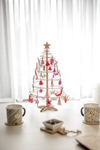 Spira MINI Wooden Christmas tree with star topper - £42.31 GBP