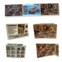 RARE Vintage 1970s EXIN WEST Catalog - Laminated Collectible Display - £23.20 GBP