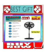 ✅?SALE⚠️??LASKO Oscillating PEDESTAL FAN Standing FAN???BUY NOW??️ - $99.00