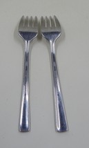 Reed And Barton Rebacraft Dessert Forks  Crest Pattern Stainless Korea S... - £8.64 GBP