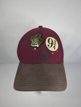 Harry Potter 9 3/4 Hat Cap Strap Back Adjustable OSFM - £11.99 GBP