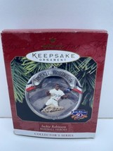 Hallmark Keepsake Ornament Jackie Robinson Baseball Heroes Series 1997 Nib - $14.80