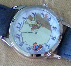 Brand-New DISNEY Limited Edition Winnie the Pooh Watch! Winter DAY Collector&#39;s S - £219.82 GBP