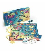 Gym Time Board Game Children Fitness Exercise Game Fun Family Time VTG - $306.97 MXN