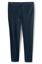 Lands End Women&#39;s Mid Rise Bi-Stretch Pencil Pant Radiant Navy New - £31.23 GBP