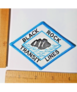 Black Rock Transit Lines Embroidered Patch Hat/Shirt Sew-On/ Iron-On Emb... - £3.94 GBP