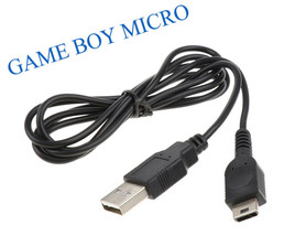 Game Boy Micro Charger | nintendo GBM USB cable - $11.95