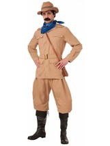 Forum Novelties Men&#39;s Theodore Roosevelt Xl Deluxe Costume, Brown, X-Large - £136.30 GBP